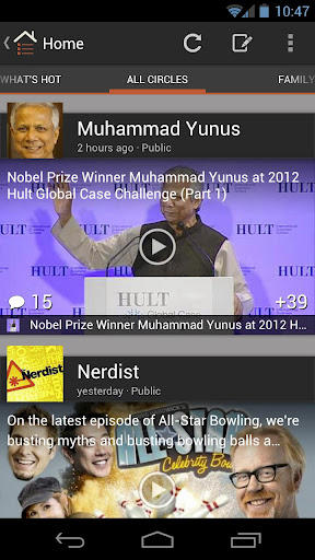 google plus android