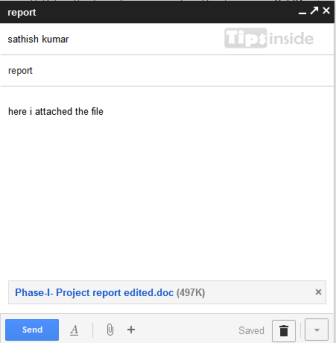 small and fast compose box like chat box in gmail