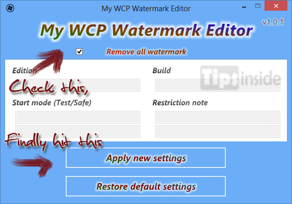 watermark remover tool for windows 8